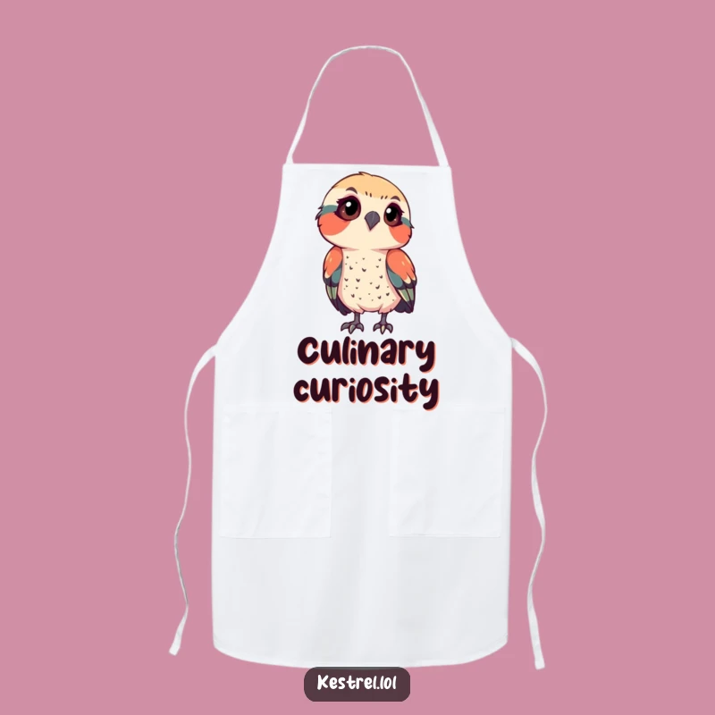 Funny Kestrel Chef Apron - Focused Gift for Kitchen Observers