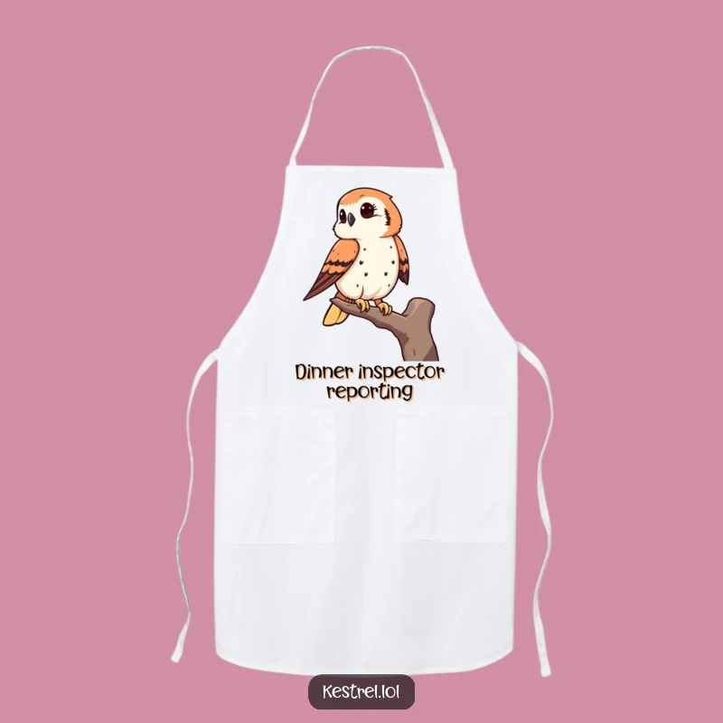 Funny Kestrel Apron: Keen Observer's Kitchen Tool, Humorous Gift
