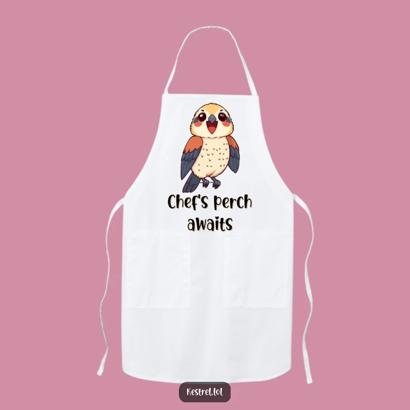 Funny Thrilled Kestrel Apron - Cook with Proud Delight!