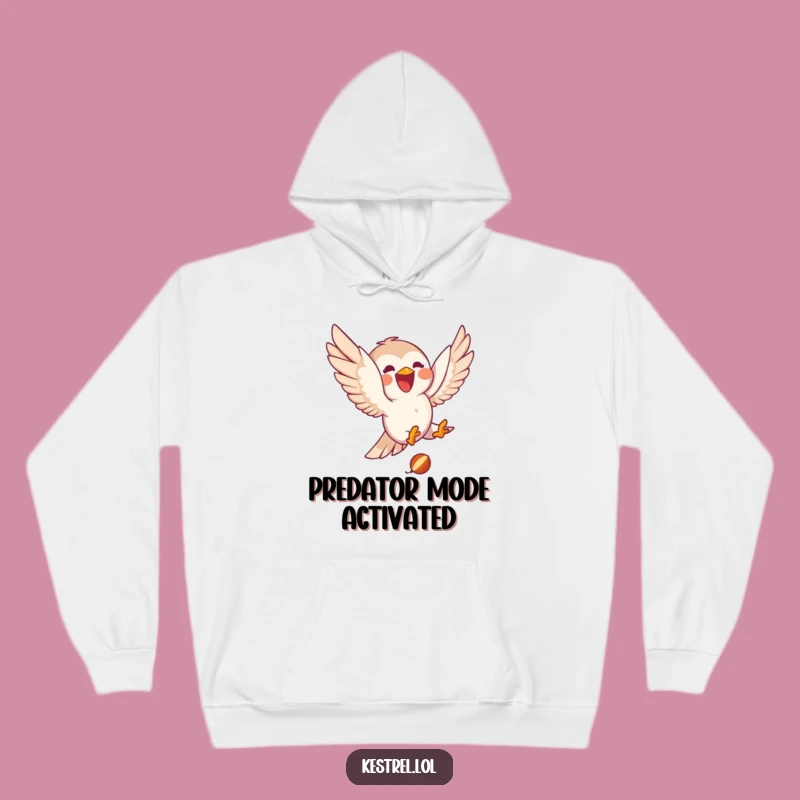 Funny Kestrel Hoodie - Cozy Dive and Hunter's Humor Gift