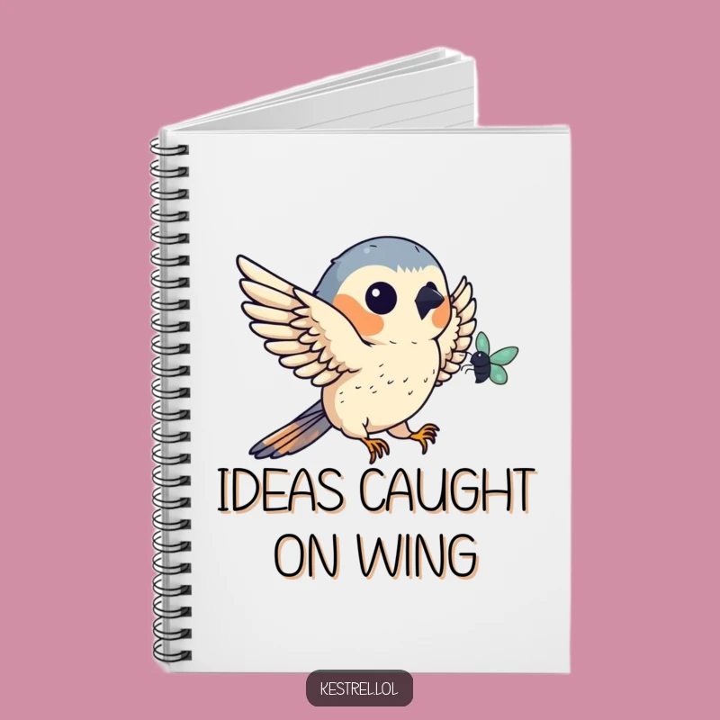 Kestrel Catch Notebook: Funny Journal for Bird Watchers & Nature Fans