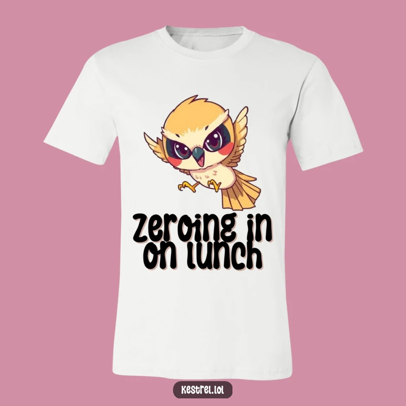 Funny Kestrel Hunter Tee - Focused Intensity Dive Shirt Gift