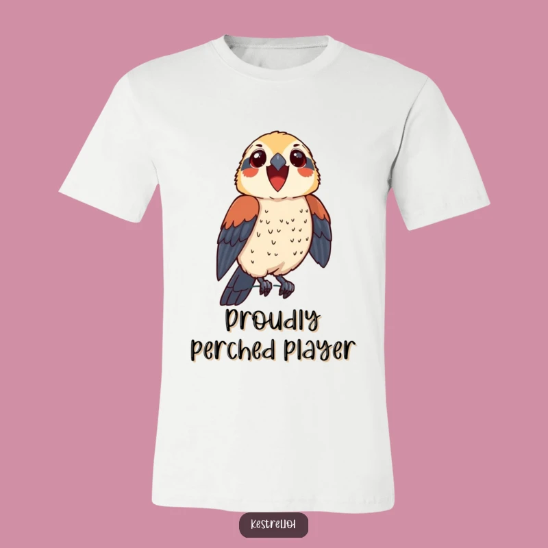 Funny Thrilled Kestrel T-Shirt - Wear Your Pride with Joy!